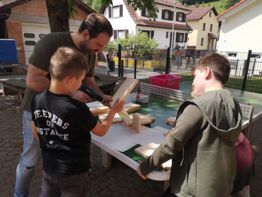 Gemeinsames Projekt der Oberzent-Schule und der RvGS