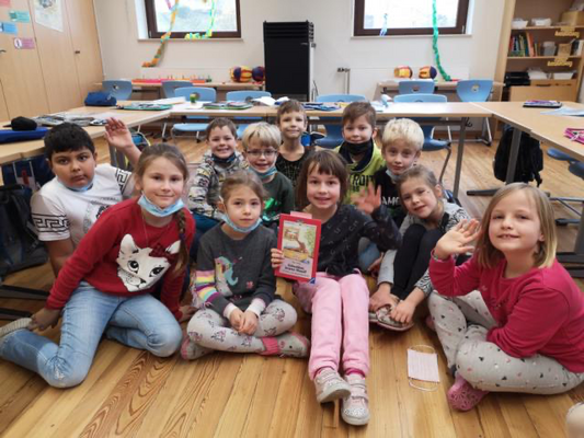 Literaturstunde an der RvGS