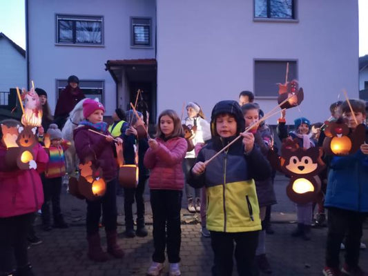 Laternenumzug 2022 der RvGS