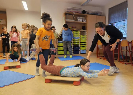 Vitaplus Odenwald mit Workshop zum Thema Rückengesundheit an der RvGS