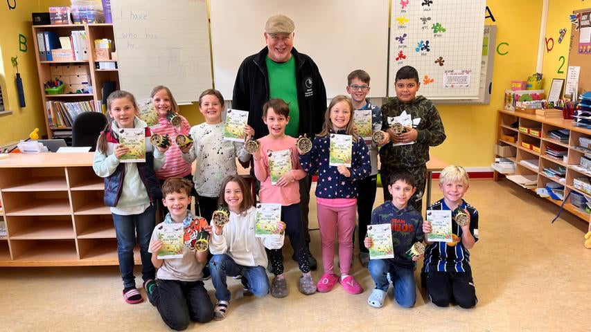 Sparkassen-Insektenprojekt in Klasse 3/4 der RvGS