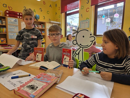 „Gregs Tagebuch“ in der Klasse 3/4 der RvGS