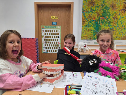 Gesunde Zähne an der RvGS – Zahngesundheit spielerisch lernen